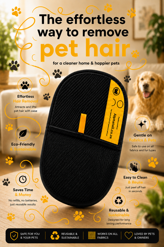 AlphaTail™ FurErase Elite [ Pet Hair Removal Glove ]